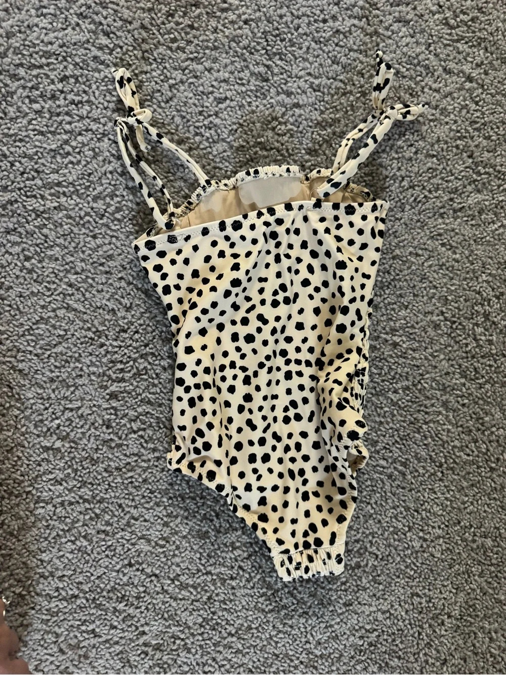 Leopard swim suit toddler girl